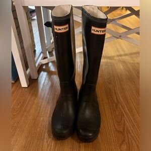 Hunter rain boots